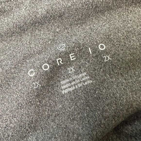 NWT Core 10 Capri Leggings Cropped Gray Size 2X XXL - Picture 5 of 7